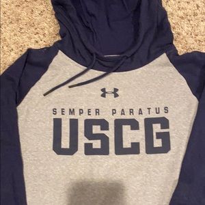 Under Armour US Coast Guard hoodie in men’s XL